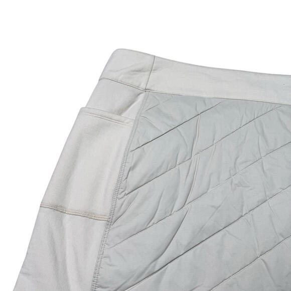 NWT Smartwool Women’s Smartloft Skirt Almond Quilted Insulated Size XL Wool $120 - Picture 8 of 12